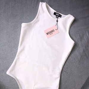 Missguided white bodysuit